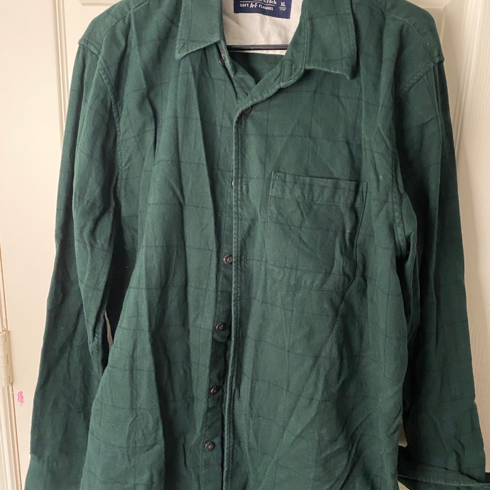 Men's Green Shirt Jacket